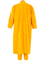 Embellished Marigold Silk Ensemble Suit arcadeshops.com