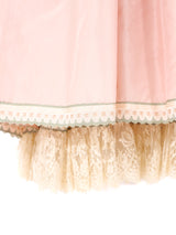 Bill Blass Colorblocked Strapless Gown Dress arcadeshops.com