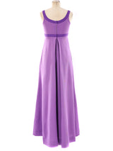 Rudi Gernreich Lavender Maxi Dress Dress arcadeshops.com
