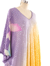 Judy Hornby Embellished Floral Ombre Caftan Dress arcadeshops.com