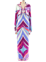Pucci Printed Jersey Ensemble Suit arcadeshops.com