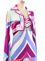 Pucci Printed Jersey Ensemble Suit arcadeshops.com