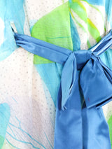 Dragonfly Printed Chiffon Jumpsuit Suit arcadeshops.com