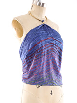 Roberto Cavalli Choker Halter Top Top arcadeshops.com
