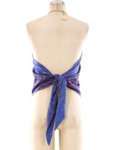 Roberto Cavalli Choker Halter Top Top arcadeshops.com