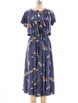 Chloe Floral Printed Dress Ensemble Dress arcadeshops.com