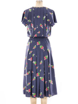Chloe Floral Printed Dress Ensemble Dress arcadeshops.com