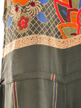 Floral Printed Halter Jumpsuit Suit arcadeshops.com