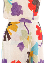 Lurex Flower Printed Palazzo Ensemble Suit arcadeshops.com