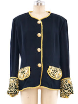 Adolfo Embellished Jacket Jacket arcadeshops.com