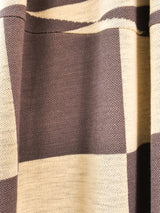 Rudi Gernreich Graphic Knit Maxi Dress Dress arcadeshops.com