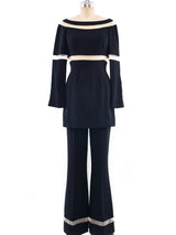 Thierry Mugler Mesh Banded Pant Suit Suit arcadeshops.com