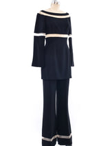 Thierry Mugler Mesh Banded Pant Suit Suit arcadeshops.com