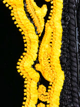 Oscar de la Renta Embroidery Trimmed Velvet Jacket Jacket arcadeshops.com