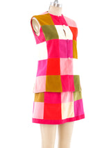 Patchwork Velvet Skirt Ensemble Suit arcadeshops.com