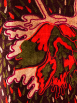 Printed Velvet Skirt Ensemble Suit arcadeshops.com