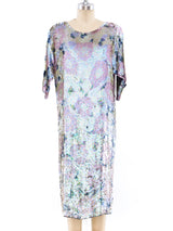 Floral Sequin Dress Dress arcadeshops.com