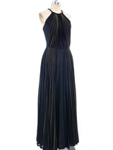Pleated Maxi Dress Dress arcadeshops.com