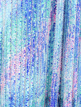 Alfred Bosand Bead Trimmed Pastel Tank Gown Dress arcadeshops.com