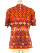 Kenzo Short Sleeve Knit Top Top arcadeshops.com