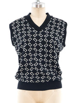 Givenchy "G" Logo Knit Vest Top arcadeshops.com