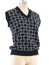Givenchy "G" Logo Knit Vest Top arcadeshops.com