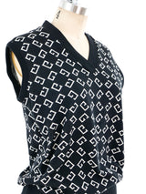 Givenchy "G" Logo Knit Vest Top arcadeshops.com