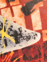 Jean Paul Gaultier Graphic Net Top Top arcadeshops.com