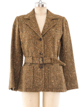 Yves Saint Laurent Tweed Jacket Jacket arcadeshops.com