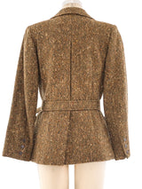 Yves Saint Laurent Tweed Jacket Jacket arcadeshops.com