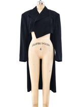 Comme des Garcons Asymmetrical Tuxedo Jacket Jacket arcadeshops.com