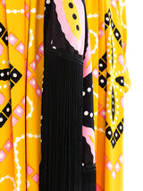 Graphic Printed Crepe Dress Dress arcadeshops.com