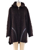 Claude Montana Quilted Mohair Coat Outerwear arcadeshops.com