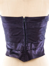 Gianni Versace Satin Bandage Halter Top arcadeshops.com