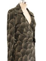 Diane von Furstenberg Printed Wrap Maxi Dress Dress arcadeshops.com