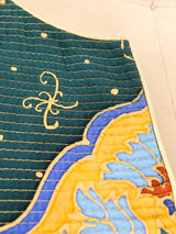 Mary McFadden Quilted Floral Jacket Jacket arcadeshops.com