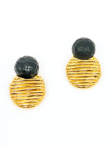 Givenchy Textured Disc Earrings Accessory arcadeshops.com