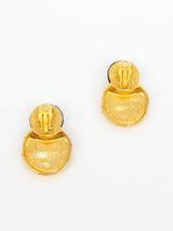 Givenchy Textured Disc Earrings Accessory arcadeshops.com