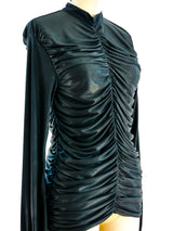 Chanel Parachute Ruched Jersey Top Top arcadeshops.com