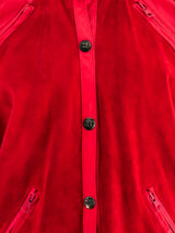 Christian Dior Fringed Leather and Suede Jacket Jacket arcadeshops.com