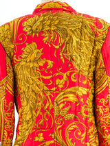 Gianfranco Ferre Quilted Silk Jacket Jacket arcadeshops.com