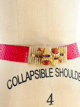 Judith Leiber Semiprecious Stone Belt Accessory arcadeshops.com