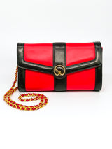 St John Red Leather Shoulder Bag Accessory arcadeshops.com