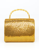 1960's Metal Mesh Top Handle Bag Accessory arcadeshops.com