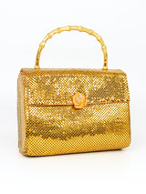 1960's Metal Mesh Top Handle Bag Accessory arcadeshops.com