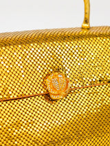 1960's Metal Mesh Top Handle Bag Accessory arcadeshops.com