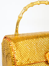 1960's Metal Mesh Top Handle Bag Accessory arcadeshops.com
