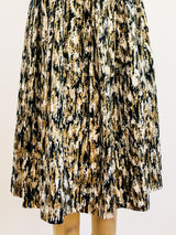 1950's Metallic Felted Skirt Skirt arcadeshops.com