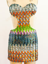 Paraphrenalia Sequin Jumper Dress arcadeshops.com