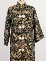 Chinese Pagoda Jacquard Robe Jacket arcadeshops.com